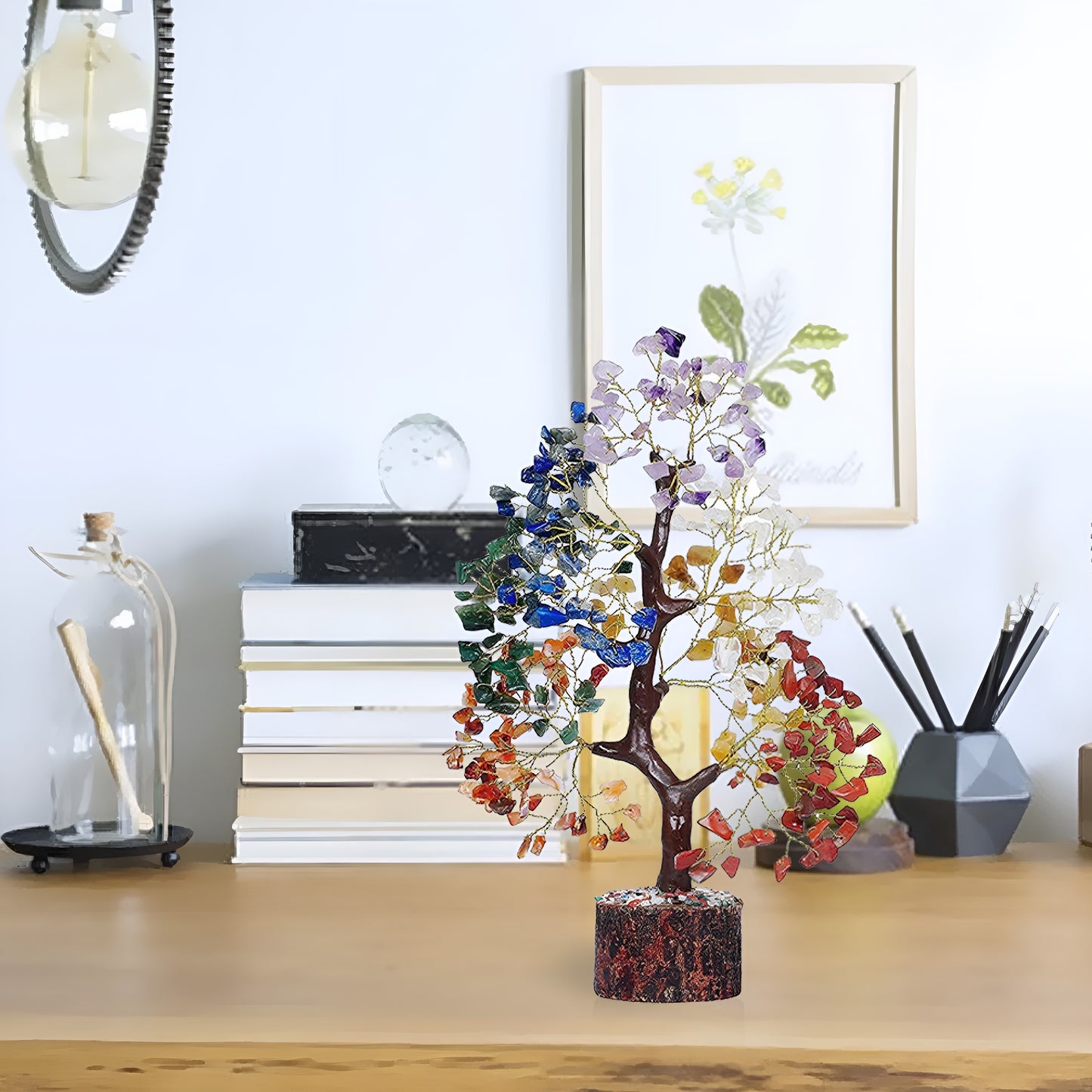 Spiritual Chakra Tree of Life artwork symbolizing harmony and healing
