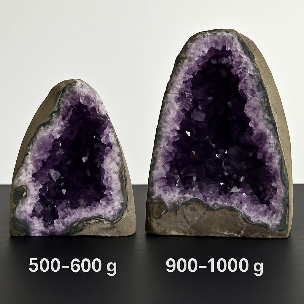 Natural Amethyst Geode Crystal Cluster – A Powerful Statement Piece for Healing & Decor
