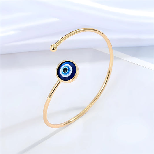 Turkey blue eye adjustable wrist bracelet for protection and good luck


