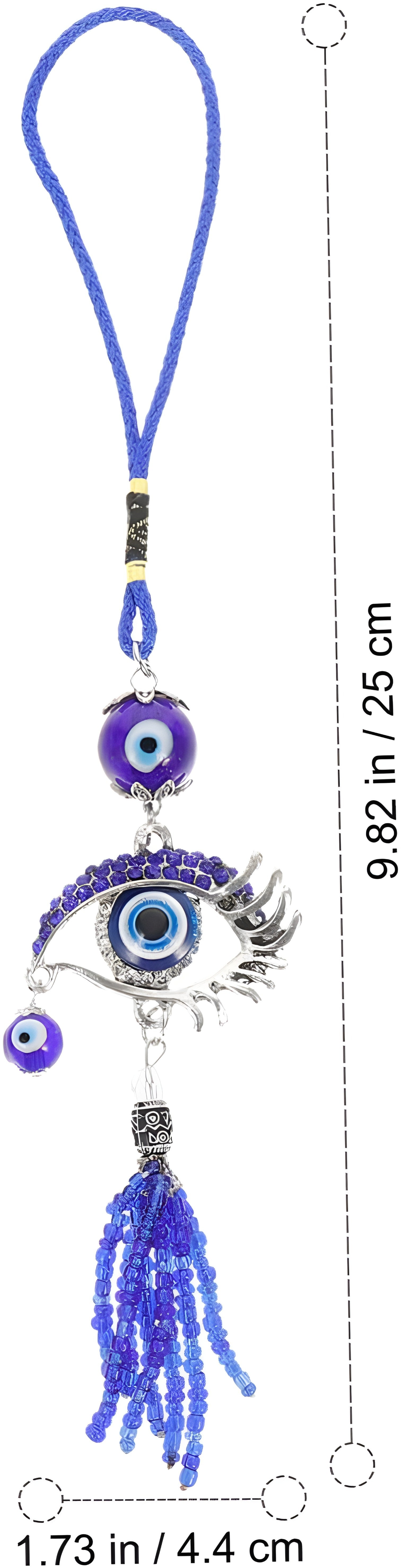 Protective evil eye car accessory to ward off negative energy

