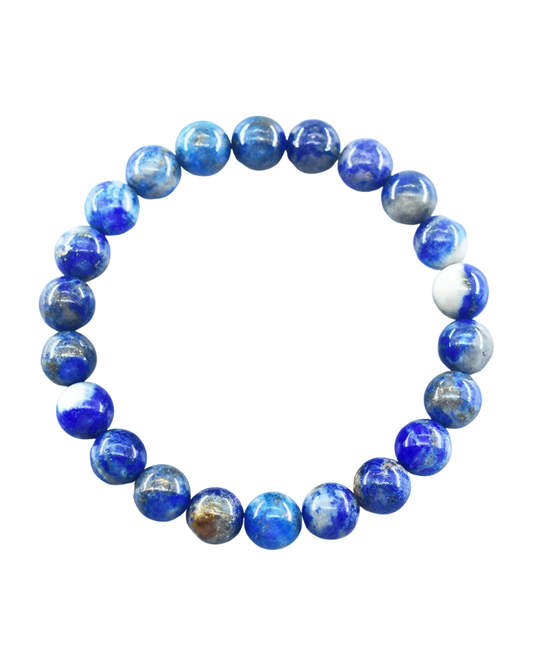 Lapis Lazuli Beads Bracelet – Wisdom & Confidence Jewelry