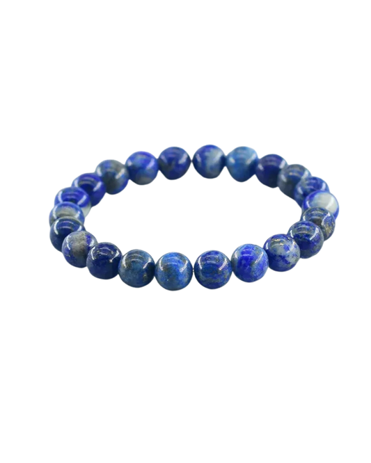 Lapis Lazuli Beads Bracelet – Wisdom & Confidence Jewelry